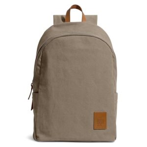 DailyObjects Pedal Everyday Casual Laptop Backpack Compatible with upto 14 inch Laptop | Unisex Travel Backpack | Made of Durable Canvas Material | Zippered Compartments with Pockets