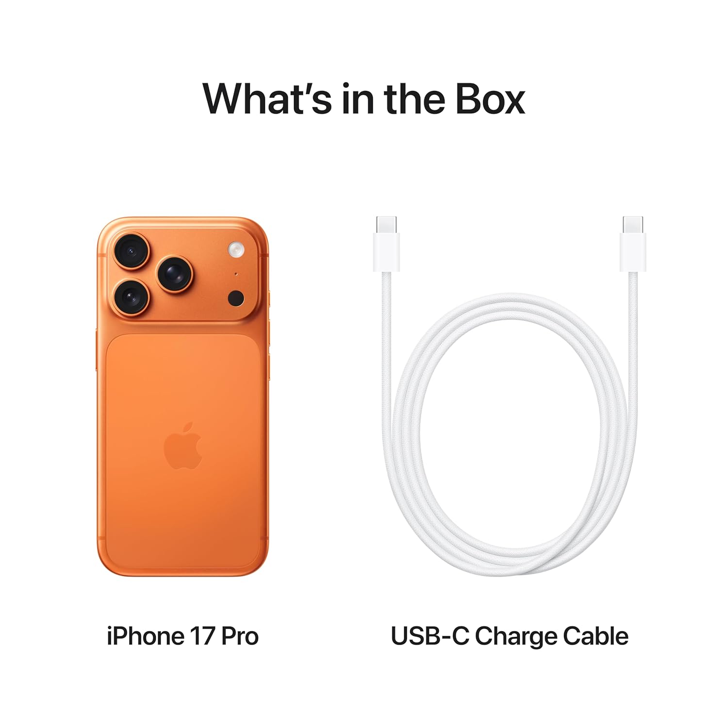 Apple iPhone 17 Pro 512 GB: 15.93 cm (6.3″) Display with Promotion up to 120Hz, A19 Pro Chip, Breakthrough Battery Life, Pro Fusion Camera System with Center Stage Front Camera; Cosmic Orange - Image 2