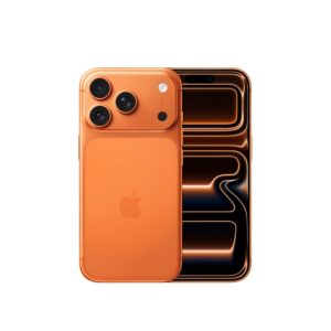 Apple iPhone 17 Pro 512 GB: 15.93 cm (6.3″) Display with Promotion up to 120Hz, A19 Pro Chip, Breakthrough Battery Life, Pro Fusion Camera System with Center Stage Front Camera; Cosmic Orange