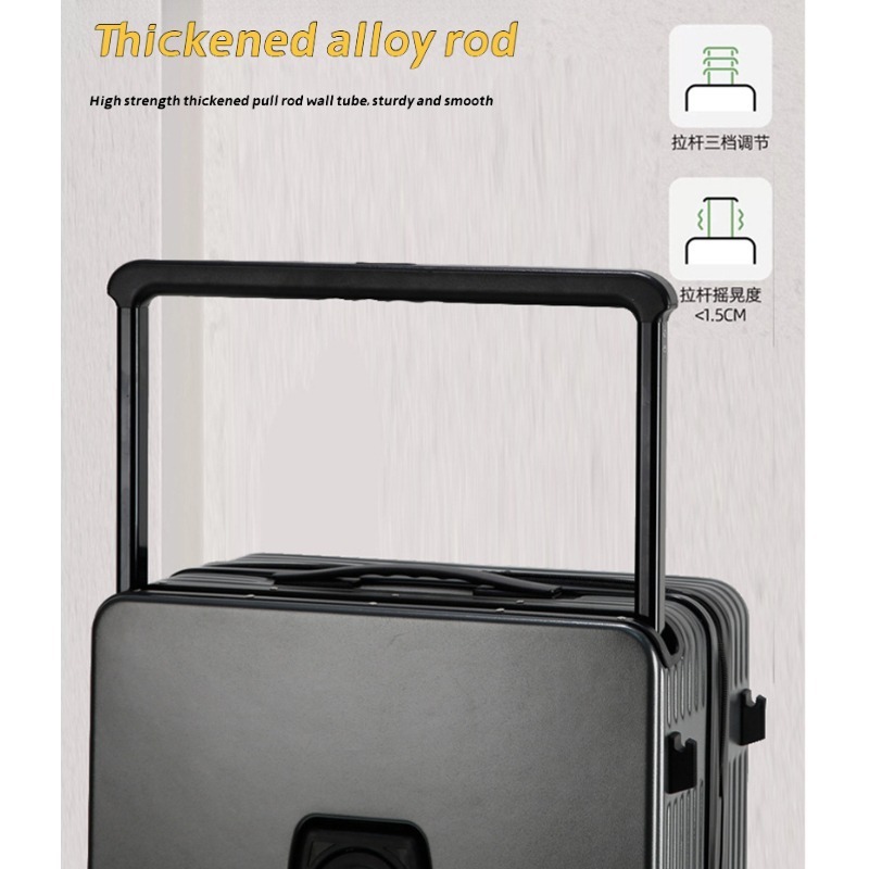 New Fashionable 16 Inch Luggage Case With TSA Customs Lock, 360 Universal Wheel Pull Rod Box, Luggage Universal Wheel Password Box - Image 3
