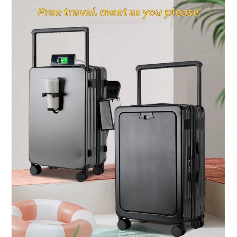 New Fashionable 16 Inch Luggage Case With TSA Customs Lock, 360 Universal Wheel Pull Rod Box, Luggage Universal Wheel Password Box - Image 10